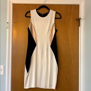 Aqua Body Con Dress. Great Condition. Size Large.